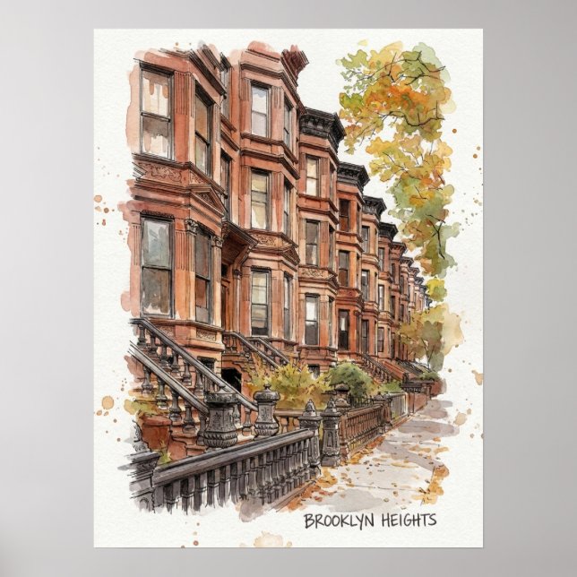 Póster Alturas de Brooklyn Brooklyn (Frente)
