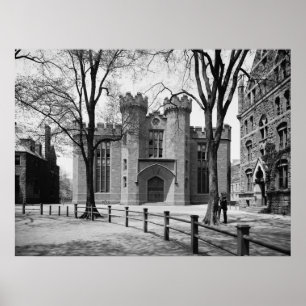 Póster Alumni Hall (Universidad de Yale)