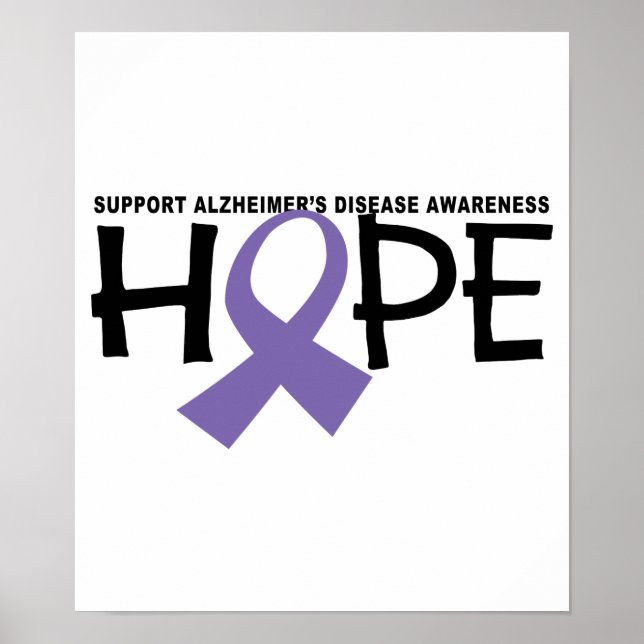 Póster Alzheimers Hope (Frente)