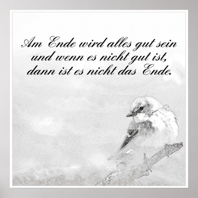 Póster Am Ende wird alles gut sein (Frente)