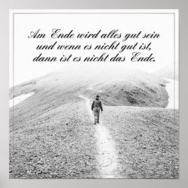 Póster Am Ende wird alles gut sein