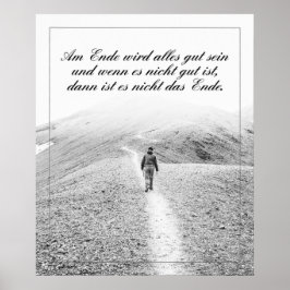 Póster Am Ende wird alles gut sein