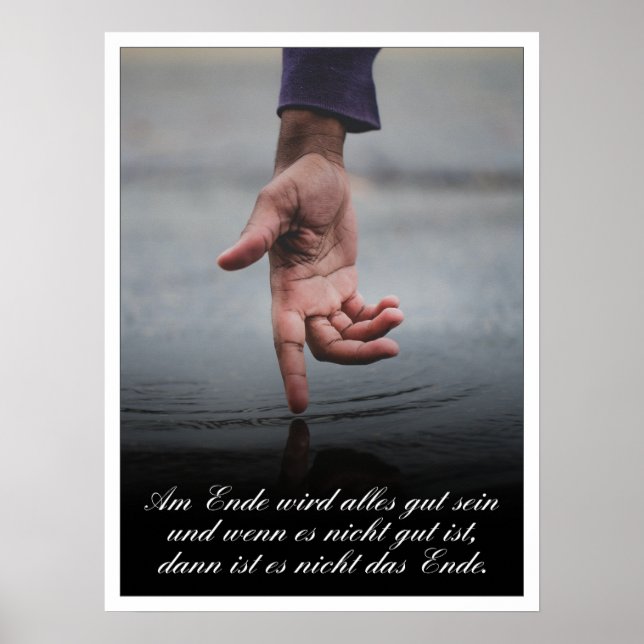 Póster Am Ende wird alles gut sein (Frente)