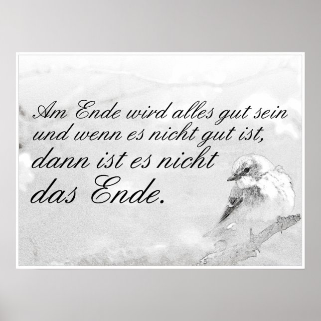 Póster Am Ende wird alles gut sein (Frente)