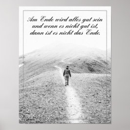Póster Am Ende wird alles gut sein