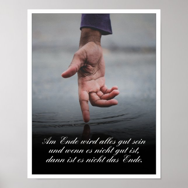 Póster Am Ende wird alles gut sein (Frente)