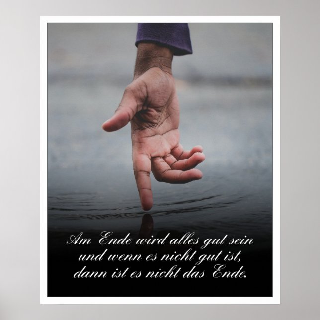 Póster Am Ende wird alles gut sein (Frente)