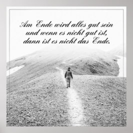 Póster Am Ende wird alles gut sein
