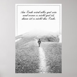 Póster Am Ende wird alles gut sein