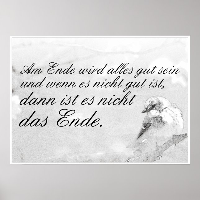 Póster Am Ende wird alles gut sein (Frente)