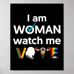 Póster Am Woman Watch Me Votó 1