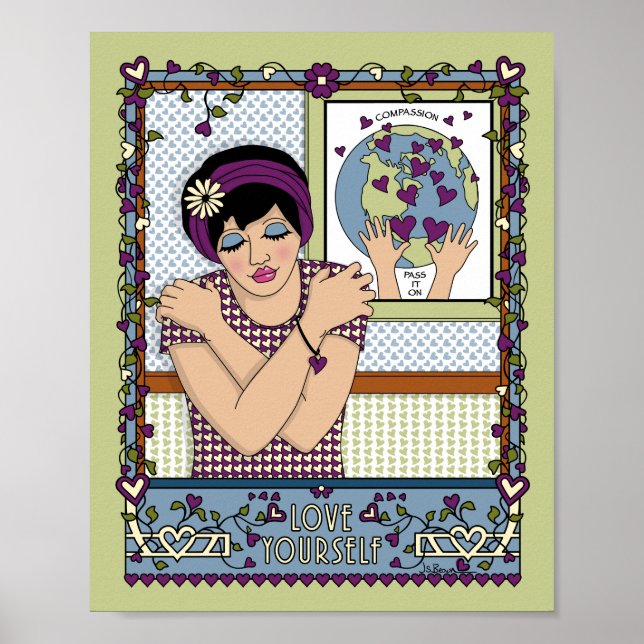 Póster Ama a ti mismo_A_8x10 Poster (Frente)