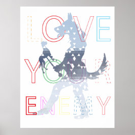 Póster Ama a tu enemigo - El titiritero del perro