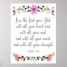 Ama la flor del Señor tu Dios