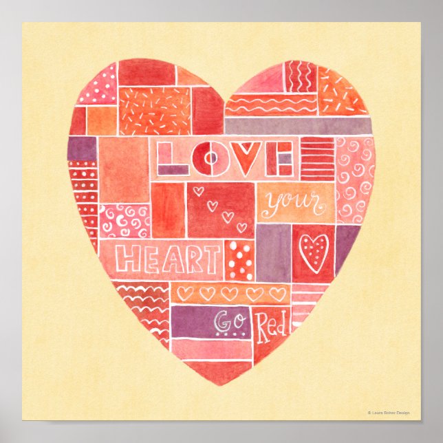 Póster Ama Tu Corazón (Frente)