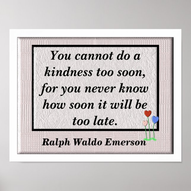 Póster Amabilidad (Frente)