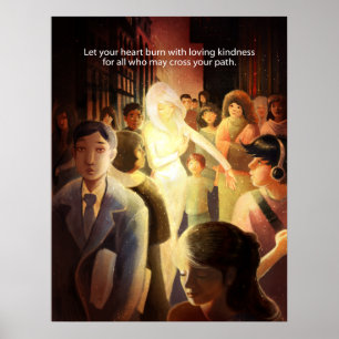 Póster Amabilidad cariñosa