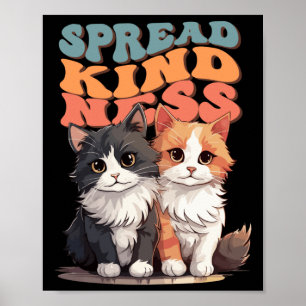 Póster Amabilidad extendida - Pegatina de diseño Adorable