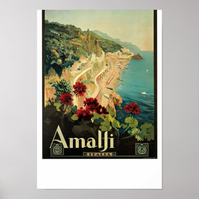 Póster Amalfi (Frente)