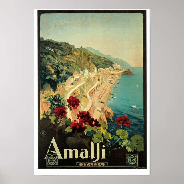 Póster Amalfi (Frente)
