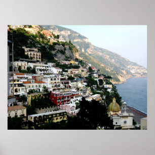 Póster amalfi coast