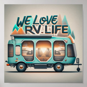 Póster Amamos la vida en RV