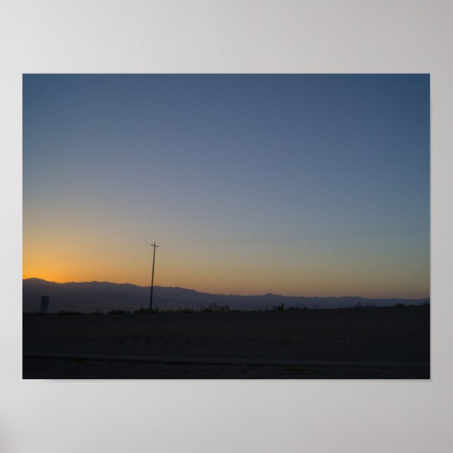 Póster Amanecer (Frente)