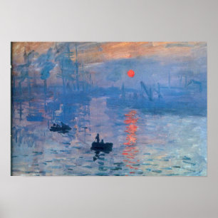 Póster Amanecer - Claude Monet