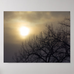 Póster Amanecer de invierno, Ohio