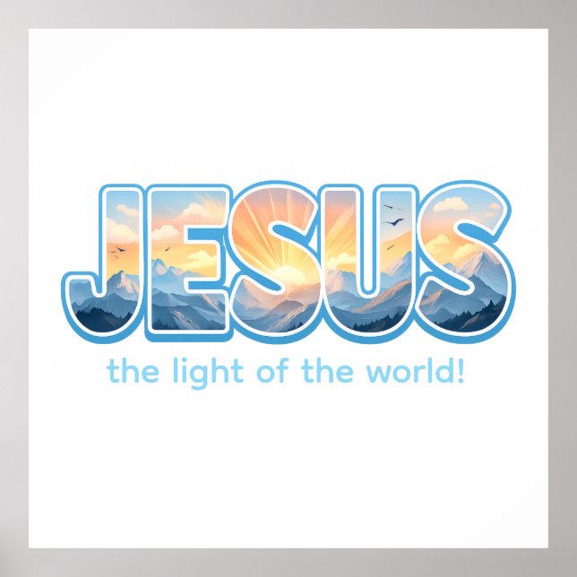 Póster Amanecer de Jesús (Frente)