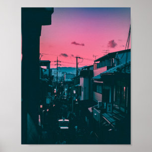 Póster Amanecer de Kyoto