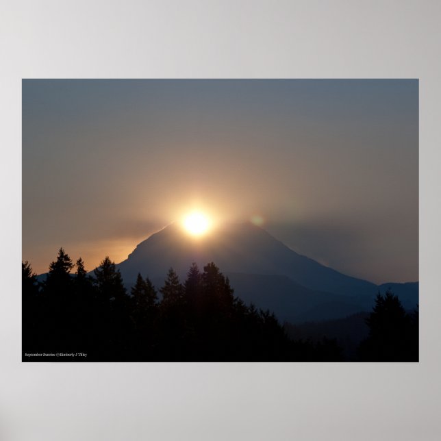 Póster Amanecer de septiembre (Frente)