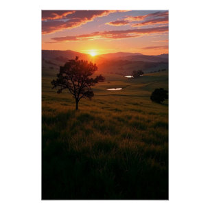 Póster Amanecer de Silencio