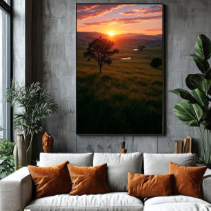 Póster Amanecer de Silencio