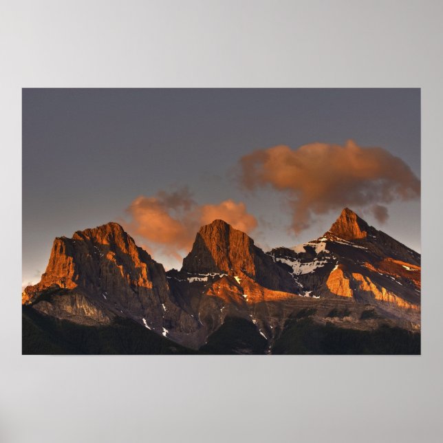 Póster Amanecer de tres hermanas (Frente)