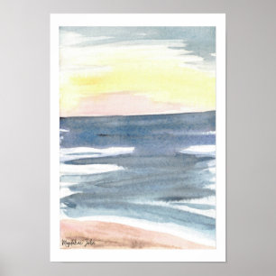 Póster Amanecer del Báltico