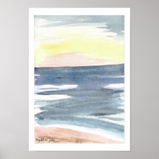 Póster Amanecer del Báltico