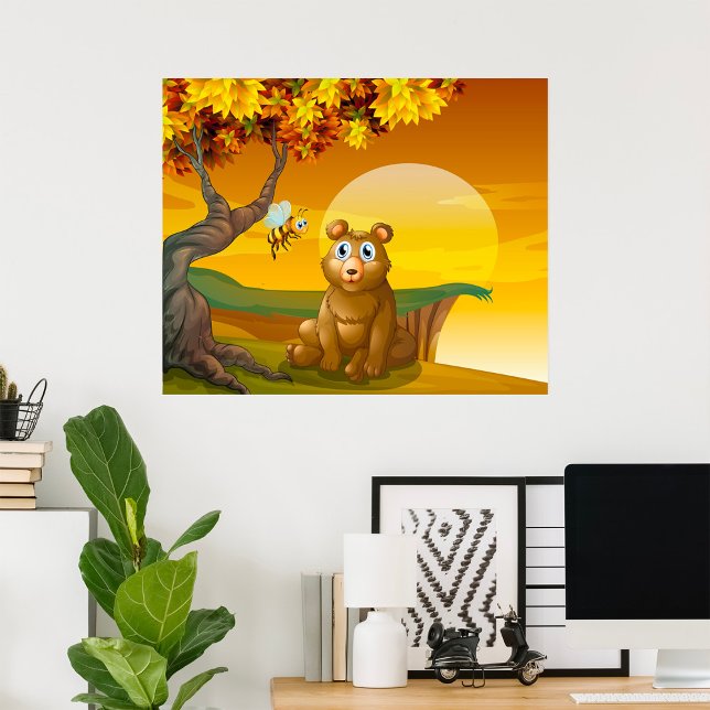 Póster Amanecer del oso marrón (Subido por el creador)