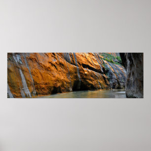Póster Amanecer del río Virgin