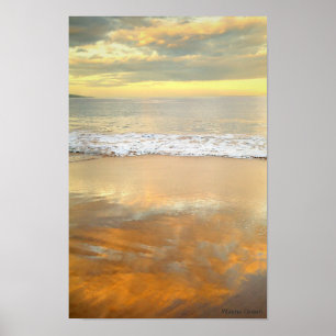 Póster Amanecer Dorado - Maui
