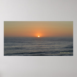 Póster Amanecer Dorado XV - Poster