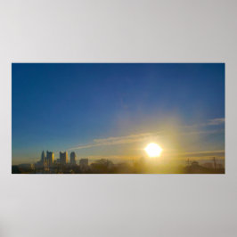Póster Amanecer en Columbus, Ohio