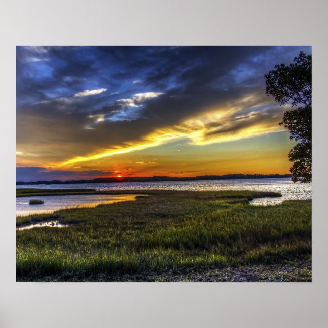 Póster Amanecer en Delaware (Frente)