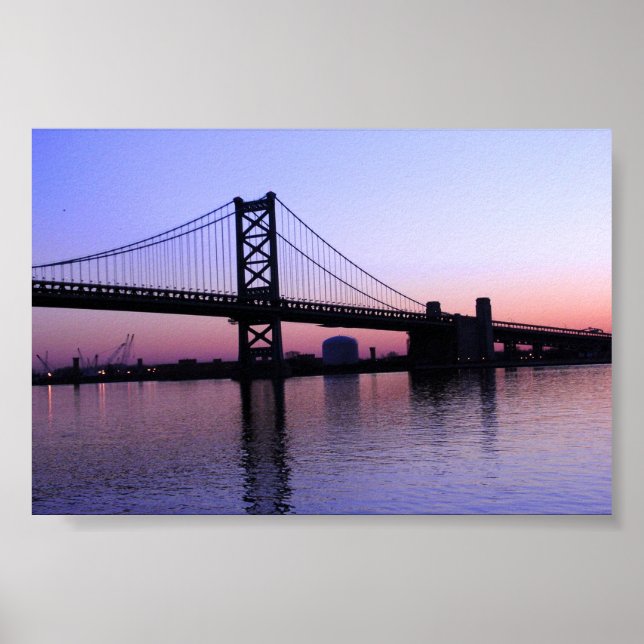 Póster Amanecer en Delaware (Frente)