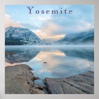 Póster Amanecer en el lago Tenaya de Yosemite