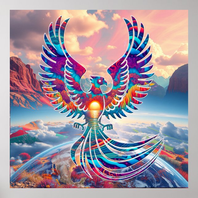 Póster Amanecer en Fénix (Frente)