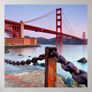 Póster Amanecer En Fort Point