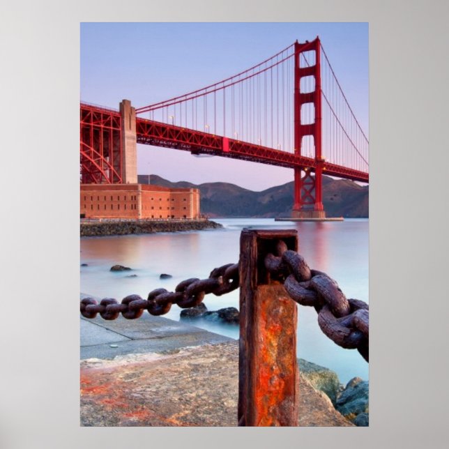 Póster Amanecer En Fort Point (Frente)