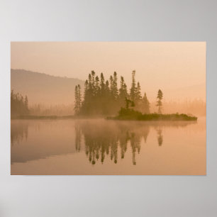 Póster Amanecer en la entrada este, Pittsburg, New