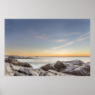 Póster Amanecer En La Playa Armação, San Catarina